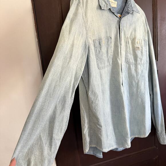 DENIM & SUPPLY Ralph Lauren | Men's lightweight Denim Button down Shirt | XL - Picture 3 of 5